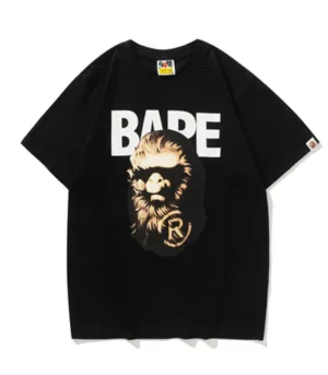 Black-Printed-A-Bathing-Ape-T-Shirt