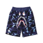 Blue Bape Shark Shorts