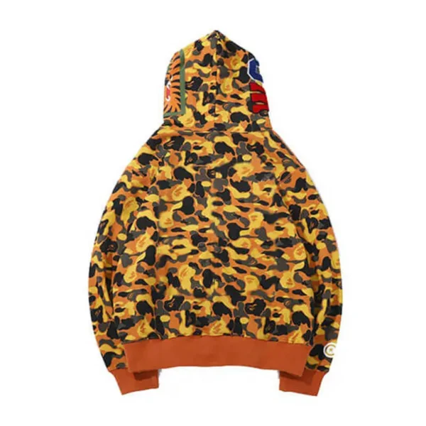 Camouflage-Mouth-Bape-Shark-Full-Zip-Hoodie-Yellow-back