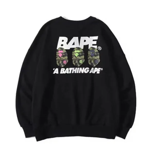 Letter-Print-Bape-A-Bathing-Ape-Tide-Brand-Sweater-1