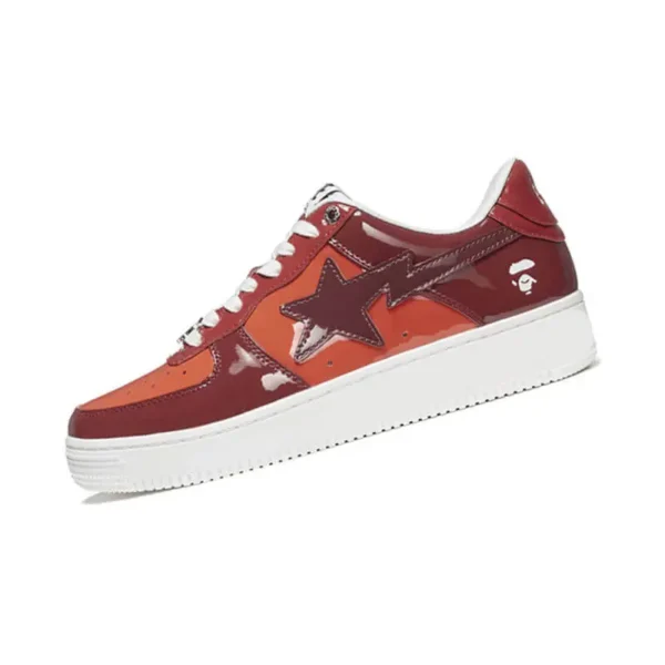 Red-Brown-Bape-Star-Sneakers